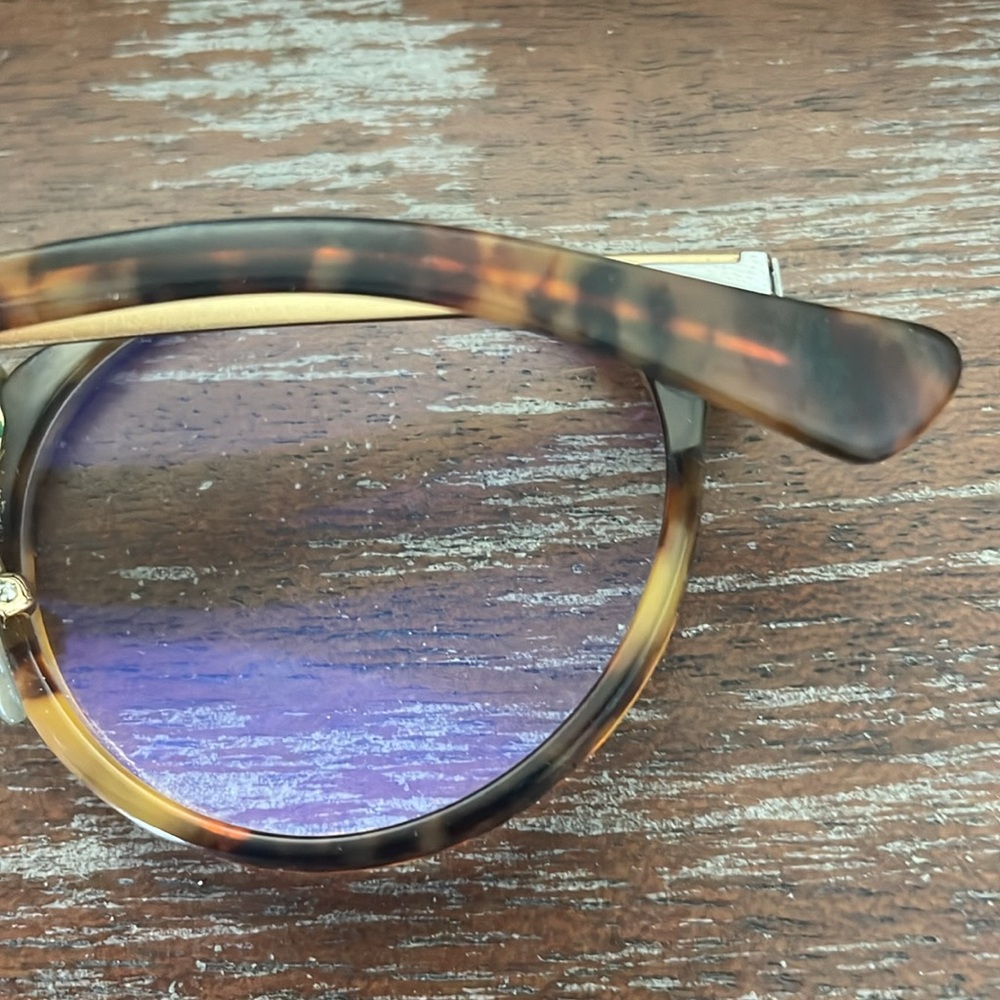 Persol 3248-v Caffe brown tortoise and gold metallic eyeglasses with case - Picture 4 of 16